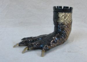 alligator foot ashtray for sale, alligator gift for sale, unique gifts for sale, gator foot ashtray for sale